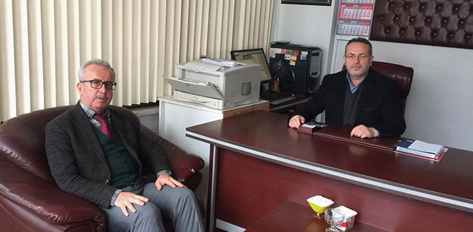 Havza Müftüsü Nurlu’dan Gazetemize Ziyaret