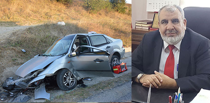 Havza Müftüsü Trafik Kazasında Yaşamını Yitirdi