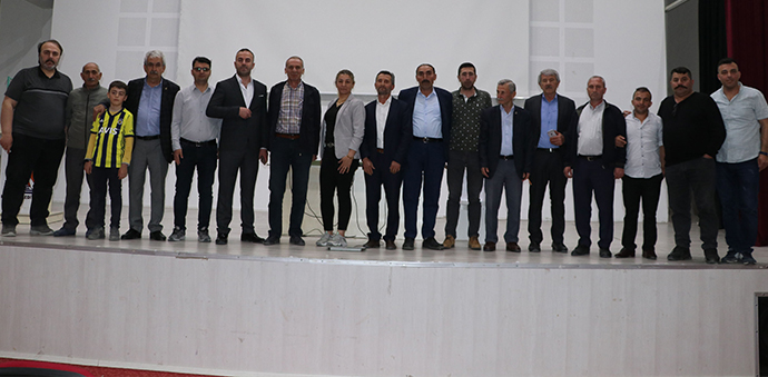 Havza Muhtarları Derneğinde Adem Şahin Başkan Oldu
