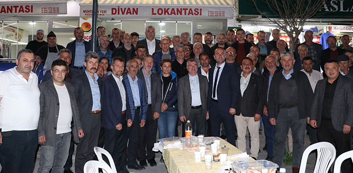 Havza Muhtarları Derneğinde İftar Programı