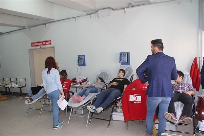 Havza MYO’da Kan Bağışı Çalışmaları