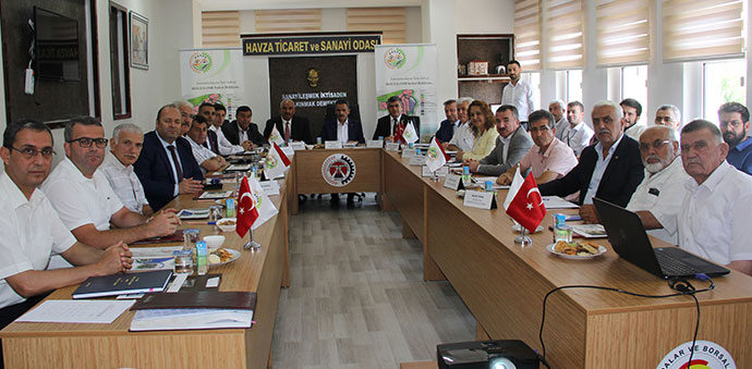 HAVZA ORGANİZE SANAYİ BÖLGESİNDE İLK YER TAHSİSİNE 70 MİLYON DEĞERİNDE YATIRIM YAPILACAK