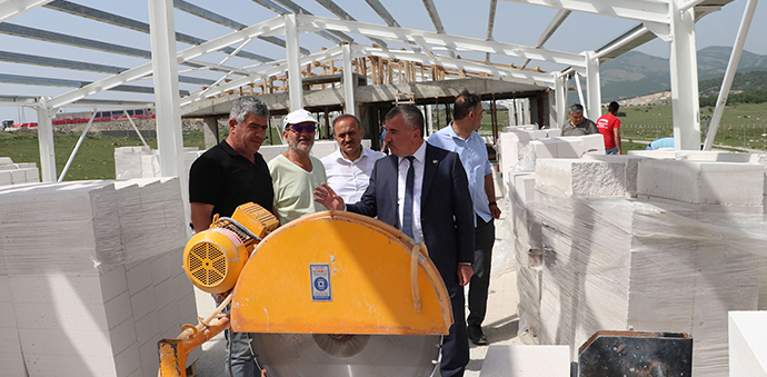 Havza OSB Mesleki Ve Sürekli Eğitim Merkezi İnşaatı Devam Ediyor