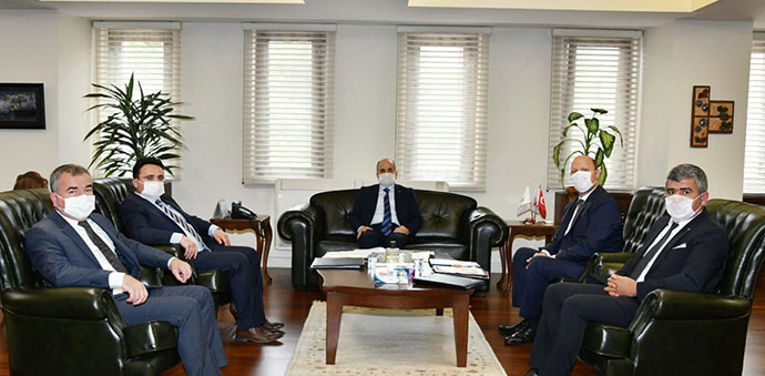 Havza OSB Yönetim Kurulu Samsun Valisi Zülkif Dağlı’yı Ziyaret Etti