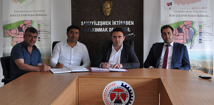 Havza OSB'de 5 Milyonluk Yatırım İçin Tahsis
