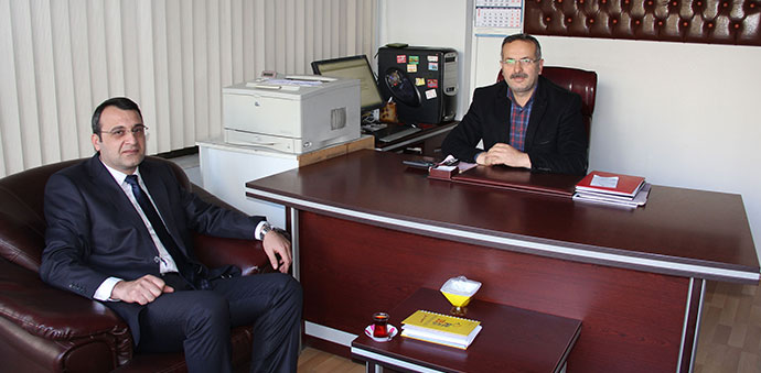 Havza PTT Merkezi Müdüründen İade-i Ziyaret