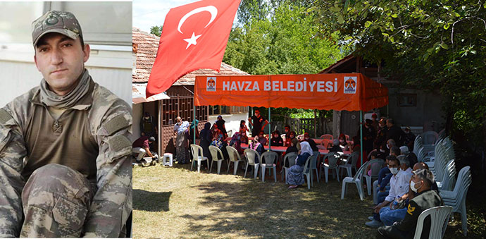 Havza Şehidini Salı Günü Uğurlayacak