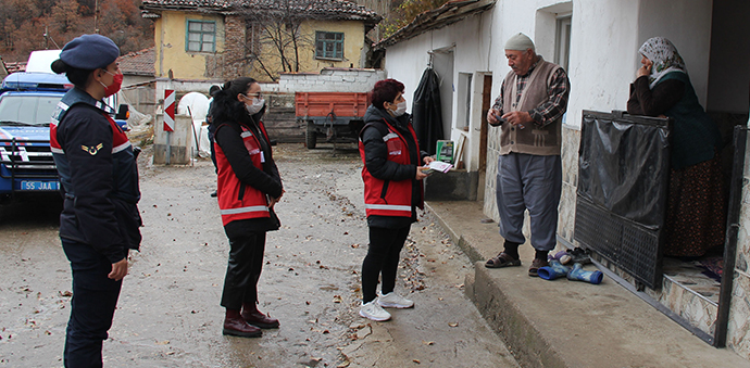 Havza Sosyal Hizmet Merkezi Ve Jandarmadan Kadına Yönelik Şiddete Farkındalık Çalışması