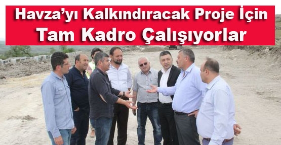 Havza Tarımsal Ürün İşleme ve Tarım Makineleri OSB Çalışmaları