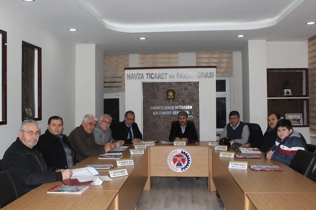 Havza Ticaret ve Sanayi Odası Meclisi toplandı