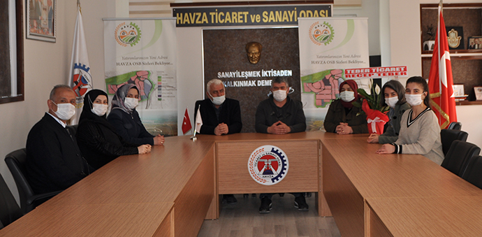 Havza TSO Başkanı Acar Üreten Kadınlar İle Bir Araya Geldi