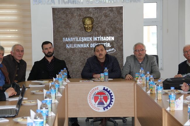 Havza Tso Üyelerine Hibe Programları Anlatıldı