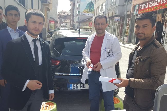 Havza Ülkü Ocakları Veda Hutbesi Dağıttı