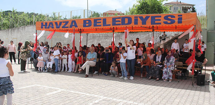 Havza Vakıfbank Atatürk Ortaokulunda Yıl Sonu Etkinliği