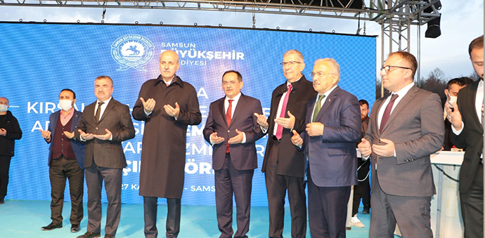 Havza ve Kırsal Mahalleler İçme Suyu Arıtma Tesisi Temeli Atıldı