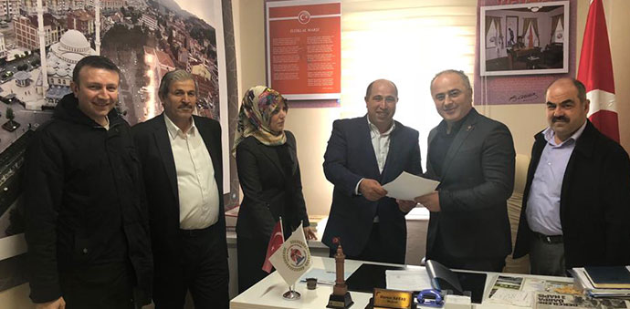 Havza ve Köylerini Sevenler Derneğinde Görev Değişimi