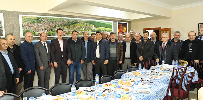 Havza ve Köylerini Sevenler Derneği Kahvaltıda Buluştu