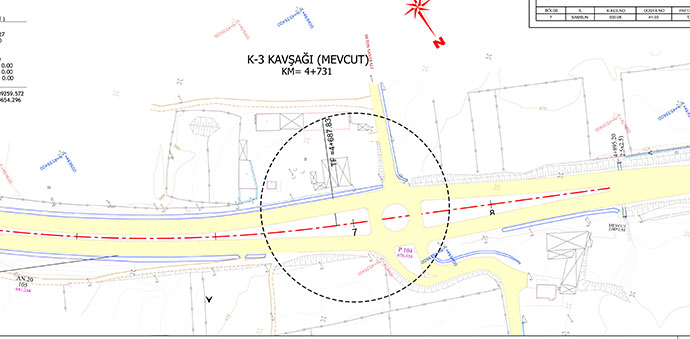 HAVZA-VEZİRKÖPRÜ BÖLÜNMÜŞ YOL İHALESİ YAPILDI