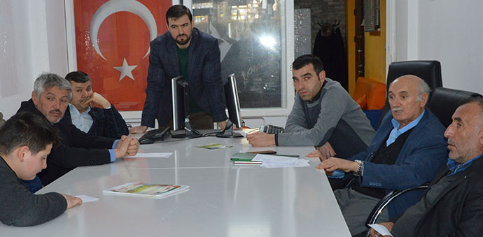 Havza Yerel Eylem Grubundan Orman Çiftçilere Bilgilendirme