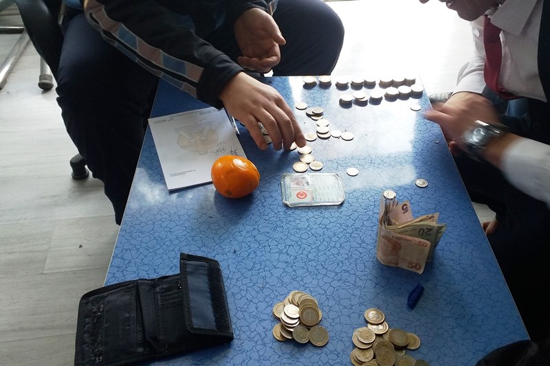 Havza Zabıtasından Dilenci Operasyonu