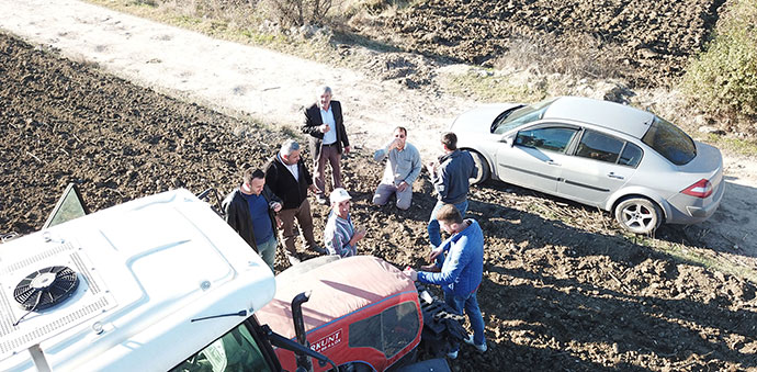Havza Ziraat Odası Başkanı Genç’den Tarla Ziyareti