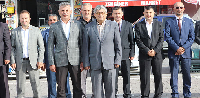 Havza'da 19 Ekim Muhtarlar Günü Törenle Kutlandı