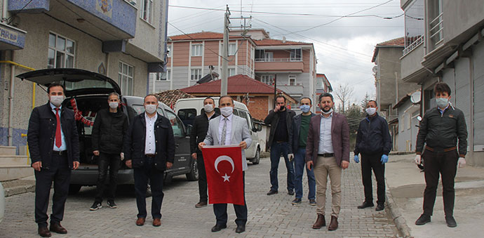 Havza'da 23 Nisan Doğumlu Öğrencilere Sürpriz Kutlama