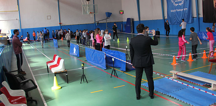 Havza'da 3. Kademe Sportif Yetenek Taraması Yapıldı