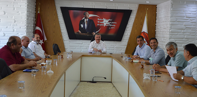 Havza’da 6. Samsun Tarım Fuarında hazırlıkları