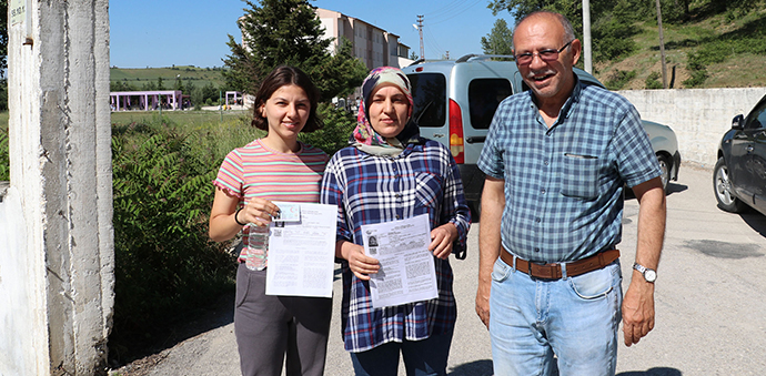 Havza’da Açık Liseyi Bitiren Anne Kızı İle YKS Sınavına Girdi