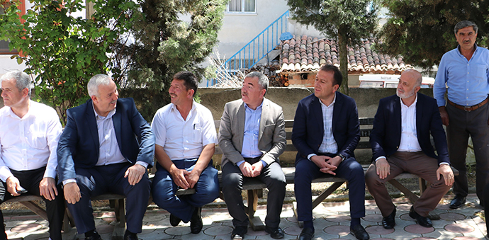 Havza’da Afetlerden Korunmak İçin Kurban Kestiler