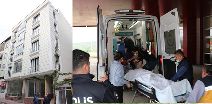 Havza’da Asansör Boşluğuna Düşen Bir Kişi Ağır Yaralandı