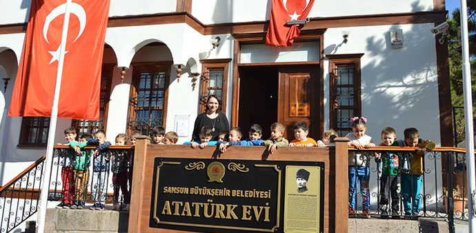 Havza'da Atatürk Evi’ne Yoğun İlgi