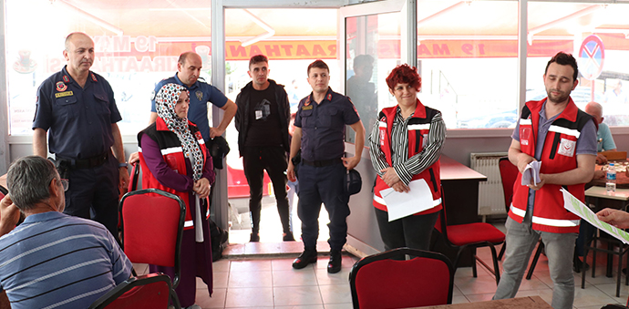 Havza’da Babalara Yönelik Bilgilendirme Yapıldı