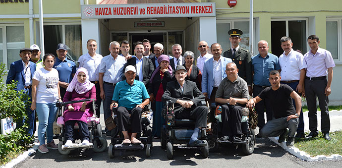 Havza’da bayramlaşma