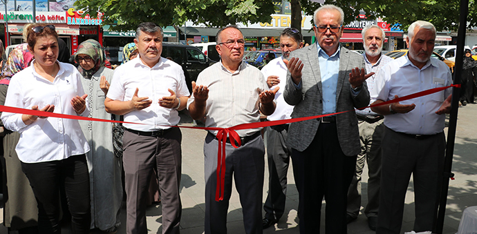 Havza’da Cami Yaptırmak İçin Kermes Açıldı