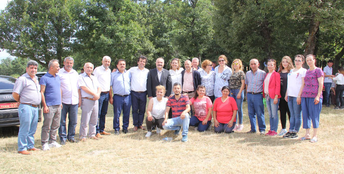 Havza'da Çiğdemtepe Festivali gerçekleştirildi.
