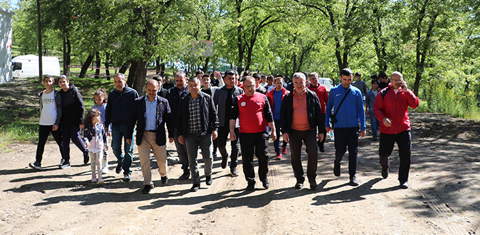 Havza'da Doğa Yürüyüşü Yapıldı