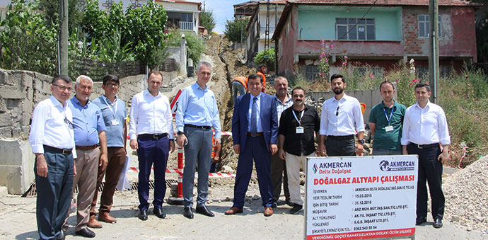 Havza’da Doğalgazın Girmediği Sokak Kalmayacak