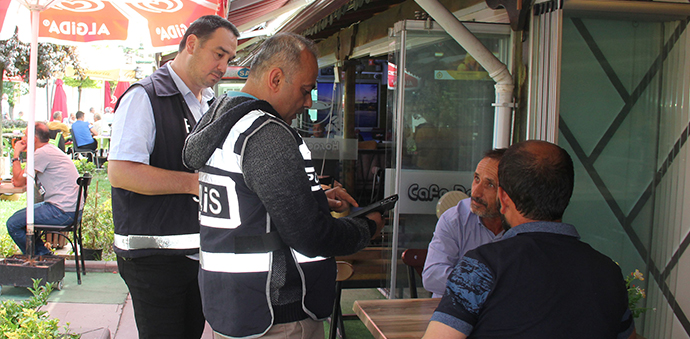 Havza’da Düzensiz Göçmen Denetimi Yapıldı