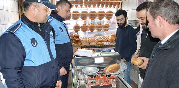 Havza’da Ekmek Fırınları Denetlendi