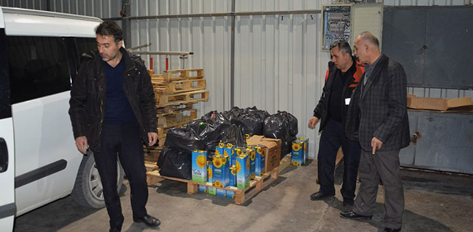 Havza'da Elazığ ve Malatya İçin Seferberlik Yapıldı