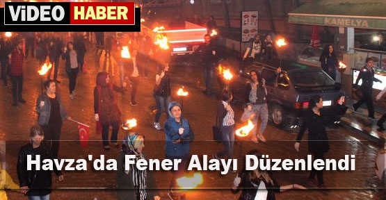 Havza\'da Fener Alayı Düzenlendi