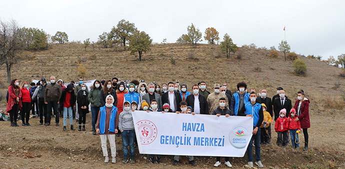 Havza’da Fidanlar Toprakla Buluştu