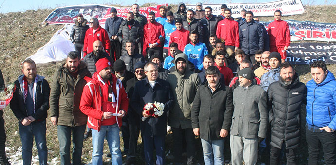 Havza'da Futbol Şehitleri Anıldı