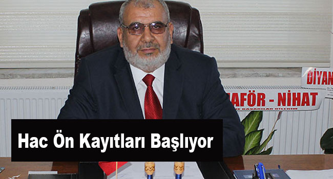 Havza'da Hac Ön Kayıtları Başlıyor
