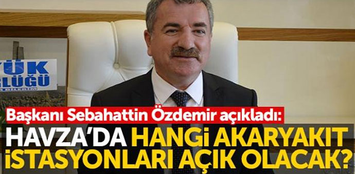 Havza'da Hafta Sonu Nöbetçi İşyerleri Belirlendi