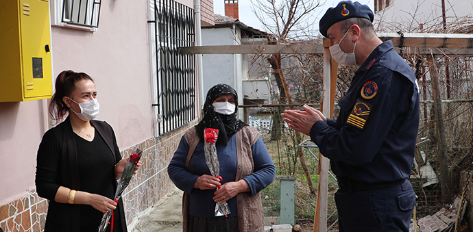 Havza’da Jandarmadan 8 Mart Sürprizi
