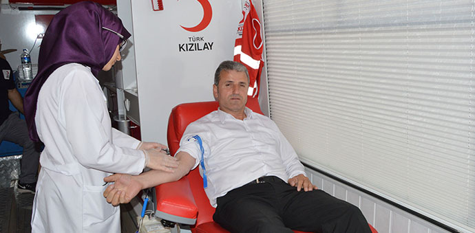 Havza'da Kan Bağışı Kampanyası