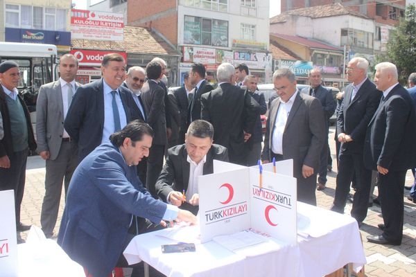 Havza’da Kan Bağışı Kampanyası Başladı